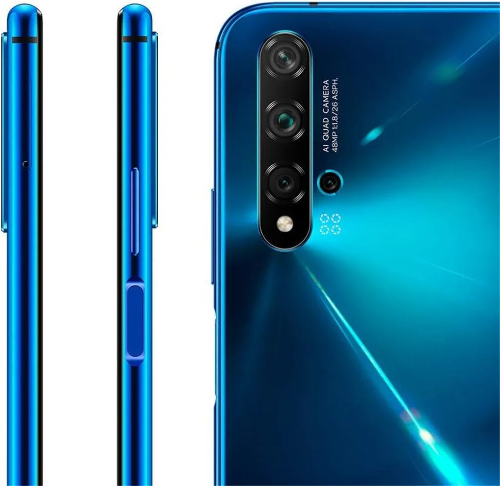 Global HUAWEI Nova 5T,Smartphone Android,Google Play Store,6.26 inch,128GB/256GB ROM,Mobile phone,48MP,4G Network,Cellphone