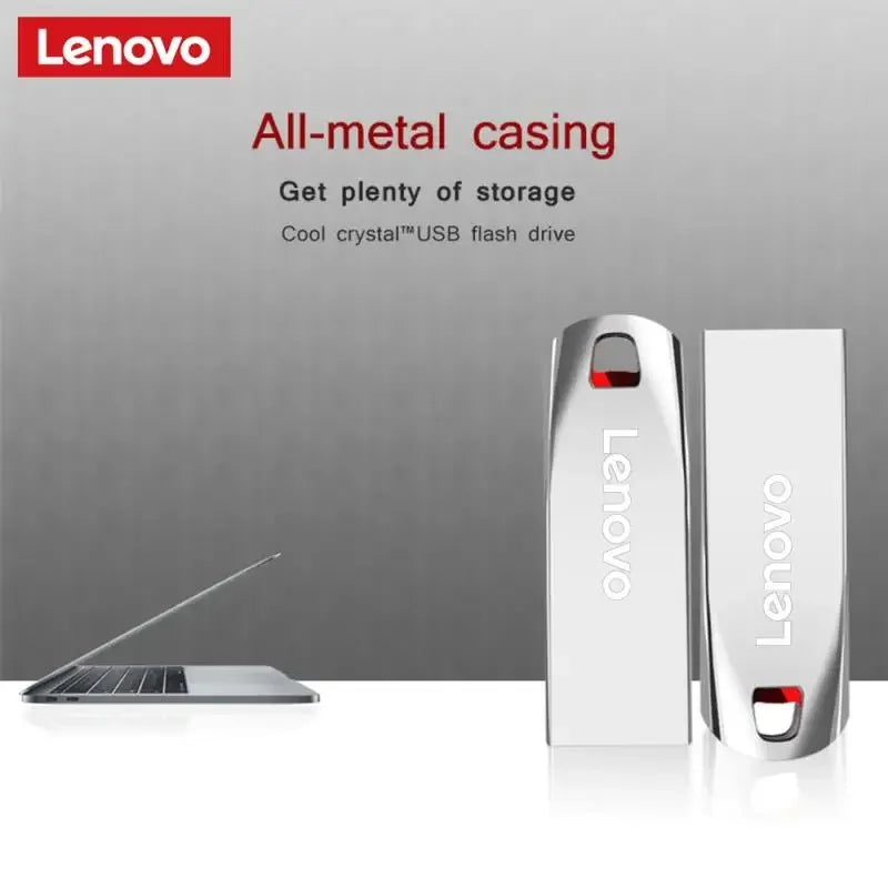 Lenovo 3.0 Pen Drive Metal High Speed Flash Drive 2TB1TB 512GB USB Memory Stick Pen Drive 128GB Suitable for PC/Laptop/PS4 Contr