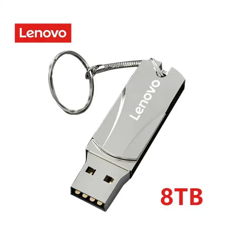 Lenovo USB 3.0 16TB Cle USB Flash Drive High Speed 8T Pen Drive Waterproof Pen Drive USB Memory Computer Accessories for Ps4/p