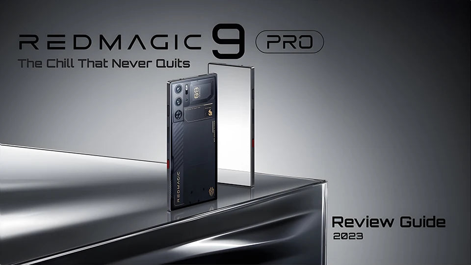 Original Global Version RedMagic 9 Pro 5G Phone 6.8" Q9+ Full Flat FHD+ Gaming Phone Snapdragon 8 Gen 3 6500mAh 50MP NFC