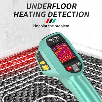 MASTFUYI Professional Thermal Imaging Camera, -20℃~550℃ High Resolution Infrared Thermal Imager for Repair Pipeline Detection