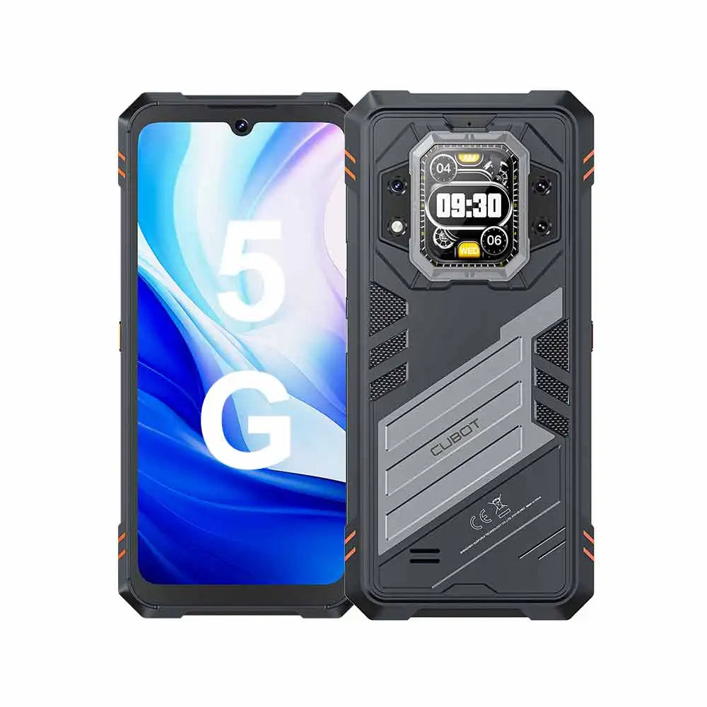 Cubot KingKong Star 2, Ultra-Slim Rugged Smartphone 5G, 4nm MTK D8200, 24GB RAM(12+12GB)+256GB ROM,6.72-inch 144Hz Large Display