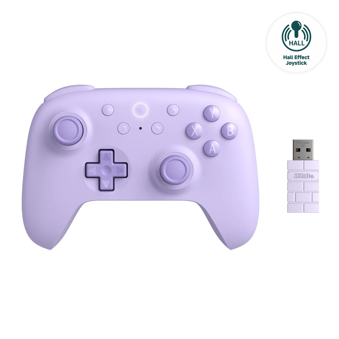 8BitDo New Ultimate 2C Wireless Gaming Controller for PC, Windows 10, 11, Steam Deck, Raspberry Pi, Android Gamepad Accessories