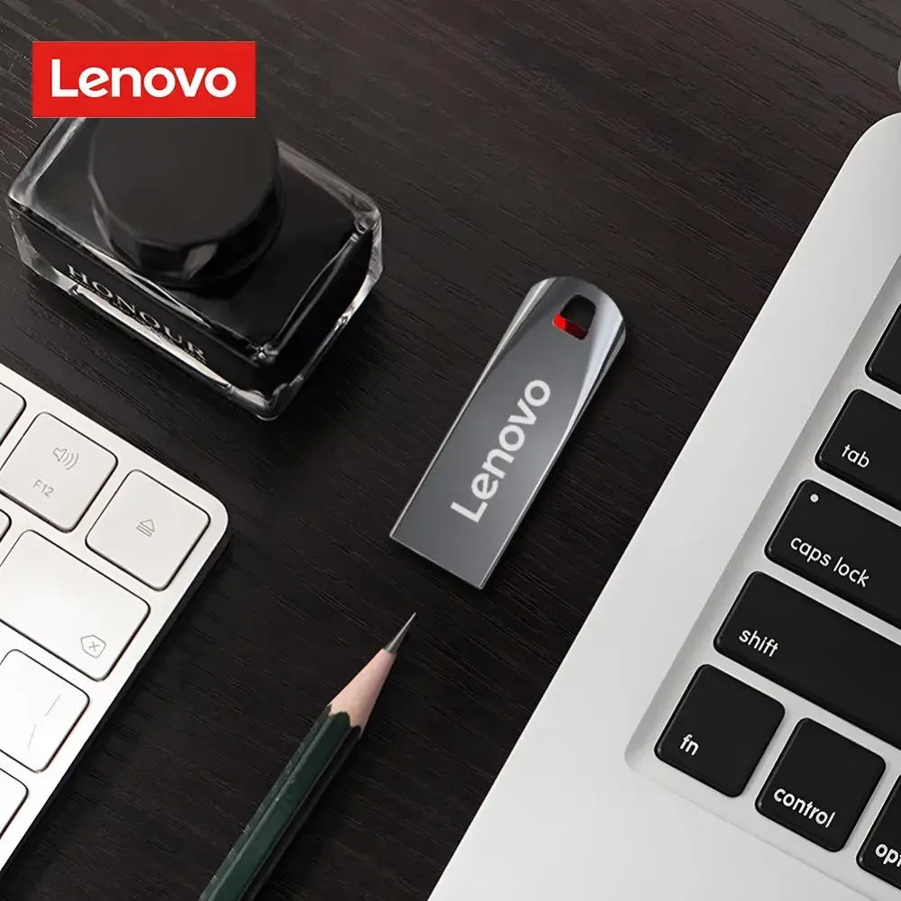 Lenovo 3.0 Pen Drive Metal High Speed Flash Drive 2TB1TB 512GB USB Memory Stick Pen Drive 128GB Suitable for PC/Laptop/PS4 Contr