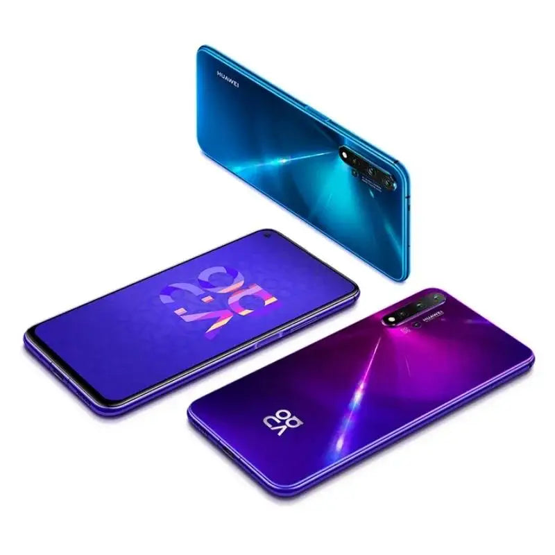 Global HUAWEI Nova 5T,Smartphone Android,Google Play Store,6.26 inch,128GB/256GB ROM,Mobile phone,48MP,4G Network,Cellphone