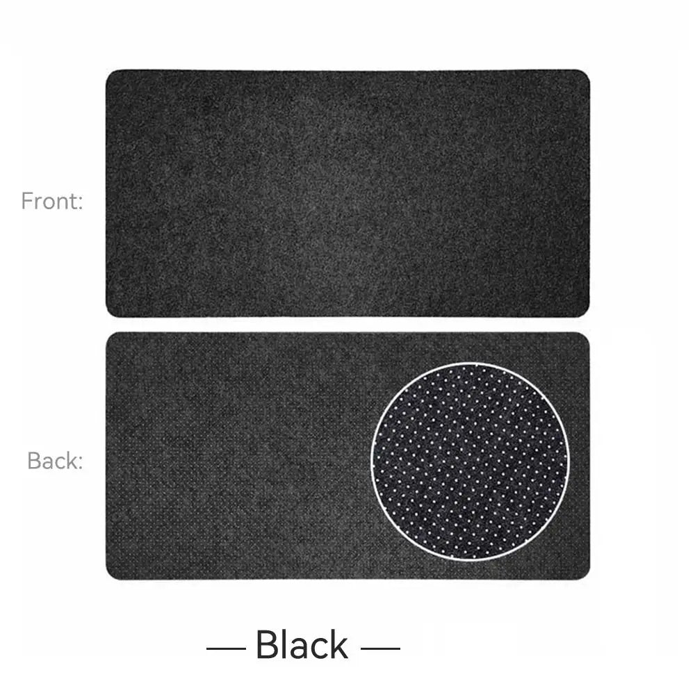 Soft Breathable Large Computer Desk Mat Wool Felt Laptop Anti-Slip Mats Gamer Mouse Pad Simple and Comfortable for Cold Weather