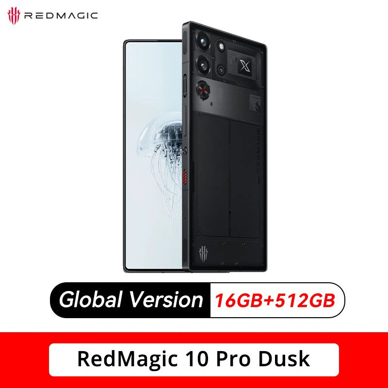 RedMagic 10 Pro  Global Version 5G Gaming Smartphone 6.853" Snapdragon 8 Elite 7050mAh 80W Charge 50MP NFC