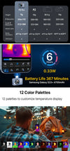 P2 P2Pro Thermal Imaging Camera Heat Detection 256 × 192 for Android,iphone 1112℉ Infrared Thermal Imager