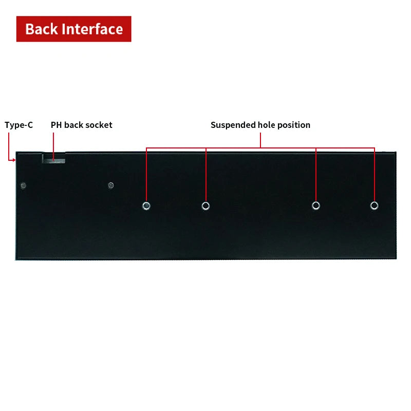 8.8 Inch IPS Type C Secondary Screen USB-C Interface Computer Monitoring CPU GPU RAM Dislpay Smart Screen No Need AIDA64