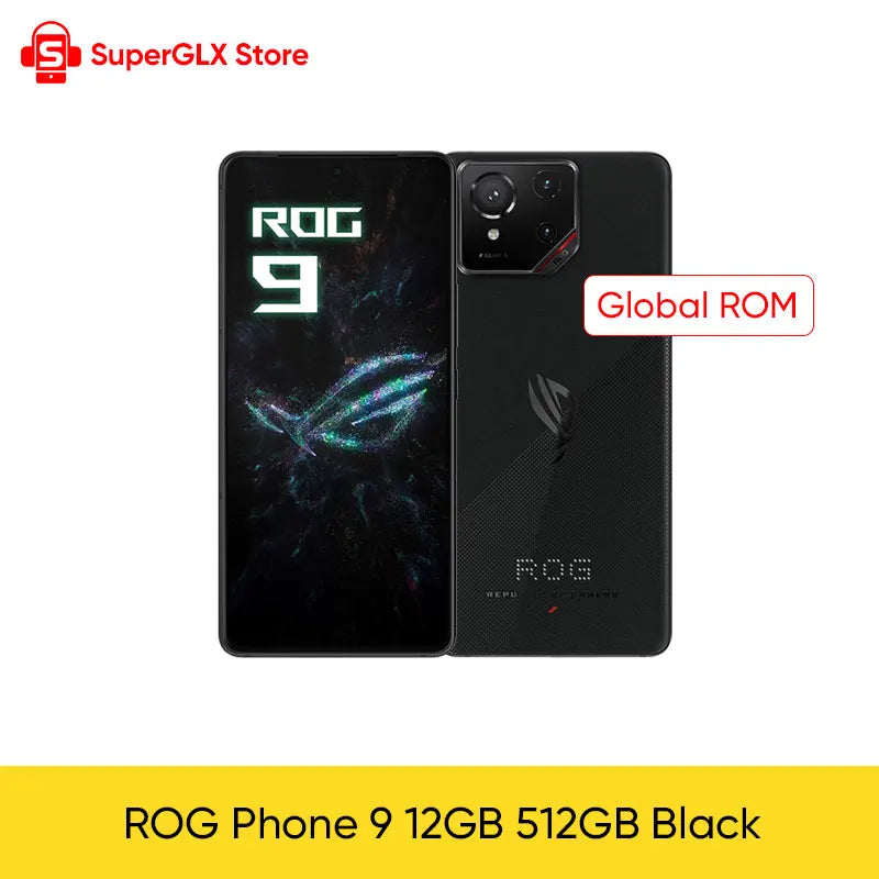 ROG Phone 9 & 9 Pro 5G Gaming Phone Snapdragon 8 Elite 6.78'' 185Hz E-Sports LTPO Display 50MP LYT 700 Camera 65W Fast Charging