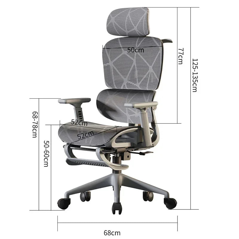 Computer Chairs Ergonomic Back Support Office Chair Computer Chair Wheels Adjustable Cadeira Gamer Gaming Relaxing Chairs