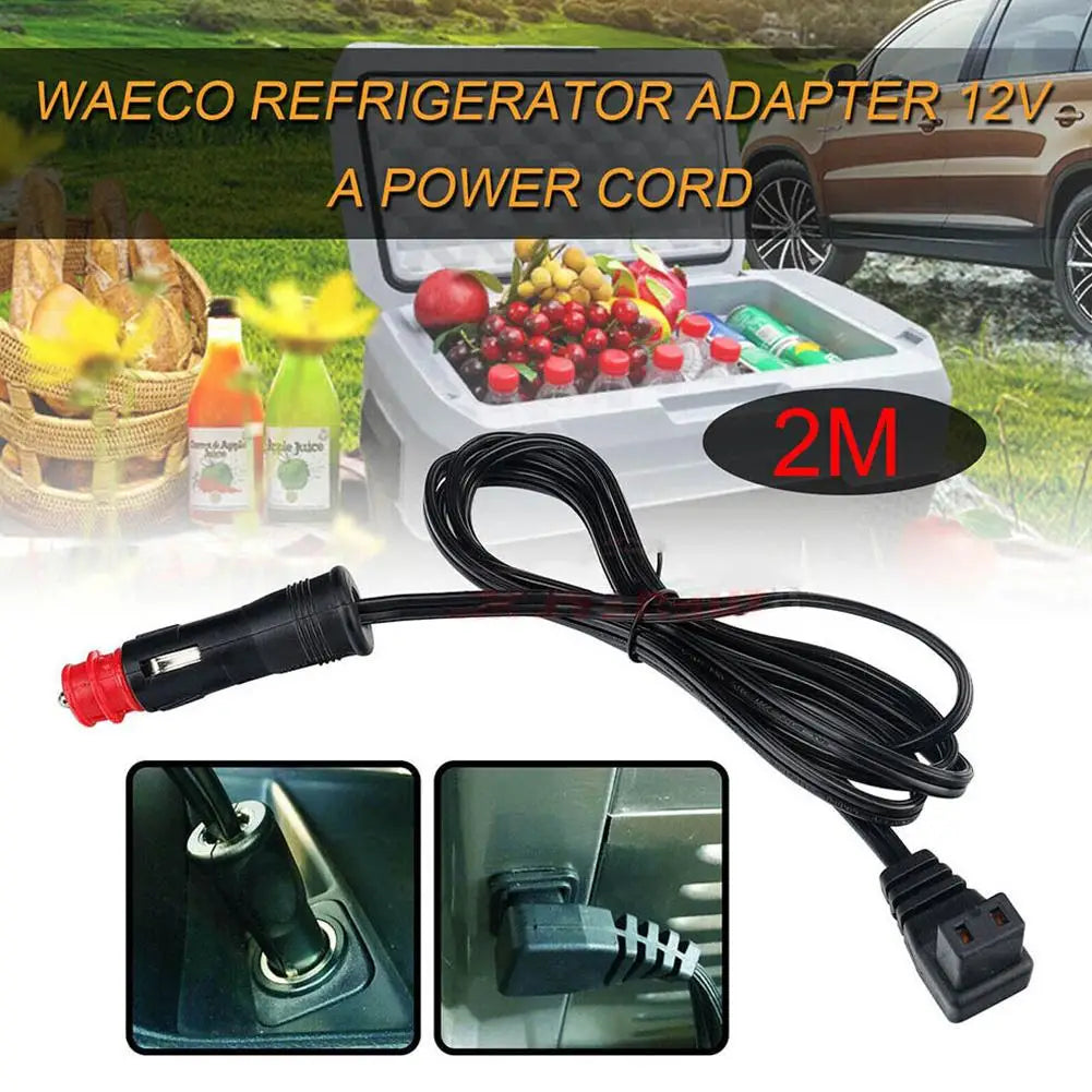 Car Fridge Cigarette Cable Cooler Charging Replacement Line 12A For Car Refrigerator Warmer Extension Power Cable for Car