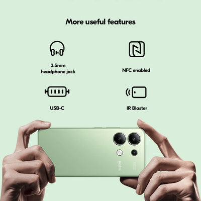 Global Version Xiaomi Redmi Note 13 4G Smartphone 108MP Triple Camera 120Hz AMOLED 33W Fast Charging Snapdragon 685 Octa Core