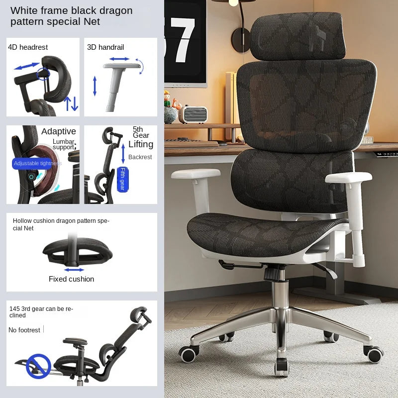 OLEVO Ergonomic Chair Lumbar Computer Chair Home Comfort Sedentary Gaming Chair Reclining Office Chair For Desk chair news