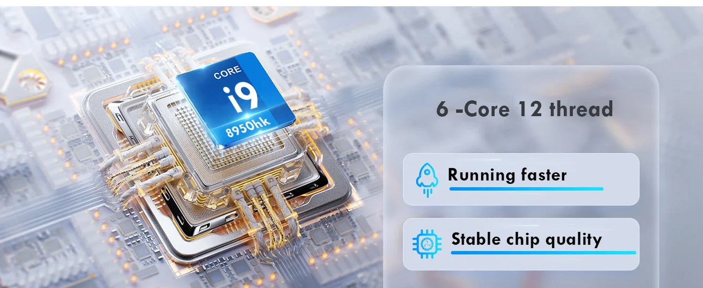 Windows 11 i9 Gaming Laptop Intel Core i9 8950HK Laptops 16GB DDR4 1TB SSD Notebook PC Gamer Computer Office Study Notebook PC