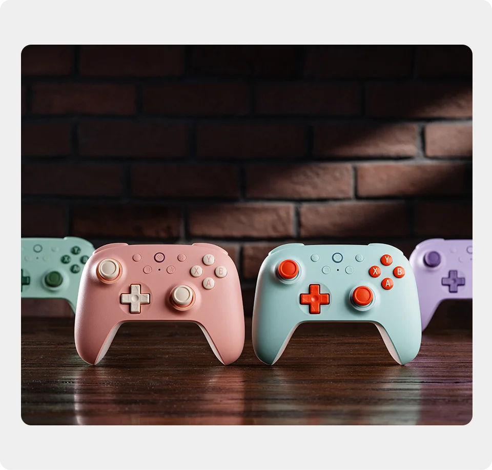 8BitDo New Ultimate 2C Wireless Gaming Controller for PC, Windows 10, 11, Steam Deck, Raspberry Pi, Android Gamepad Accessories