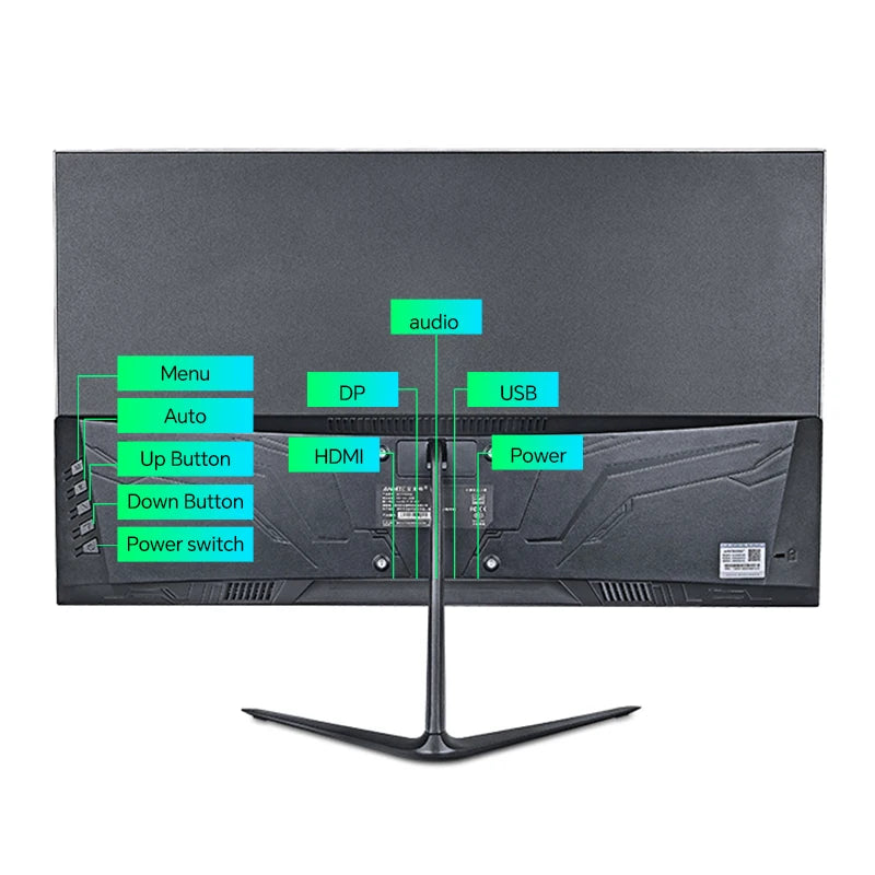 2025 Anmite 24 Inch PC Gaming Monitor 200Hz IPS LCD Display 1920×1080P FHD Desktop Ultra-thin Gaming Computer Screen100Hz HDMI