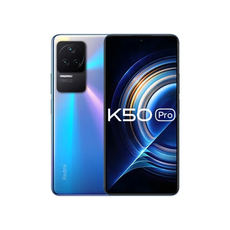 Xiaomi Redmi K50 Pro 5G Google Store MTK Dimensity 9000 Global 2K OLED 120W Fast Charging 108MP OIS Camera used phone