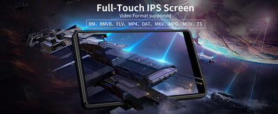 80GB MP3 player for Android with Bluetooth and WiFi, 4.0-inch full touch screen Built-in speakers, browser support